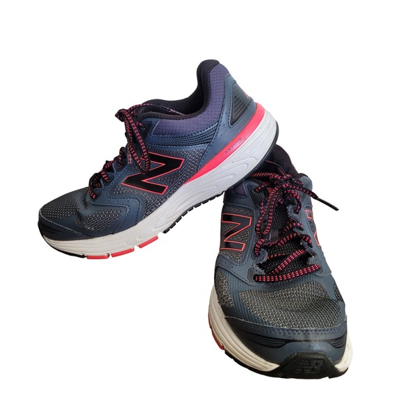 New Balance 560 V7 Women's Size 9 Running Shoes Dark Gray Pink Athletic Sneakers - Picture 9 of 14